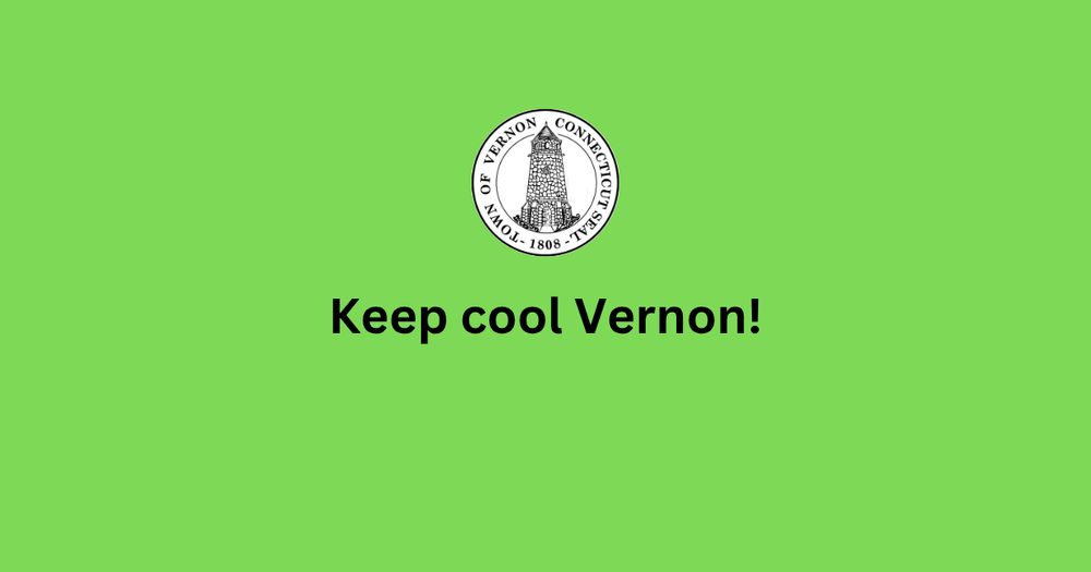 Keep cool Vernon