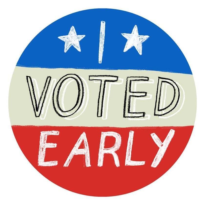 I voted early