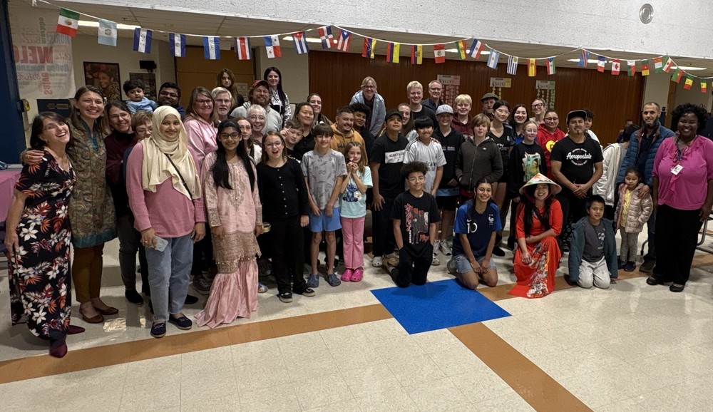 Families at Family Heritage night