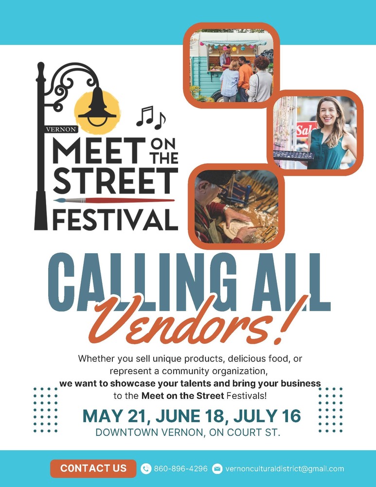 Calling all vendors for Meet on the Street