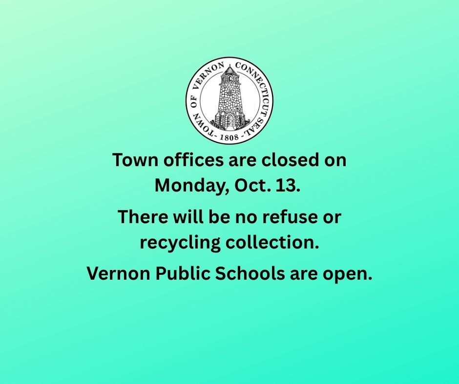 No refuse collection on Monday, Oct. 13