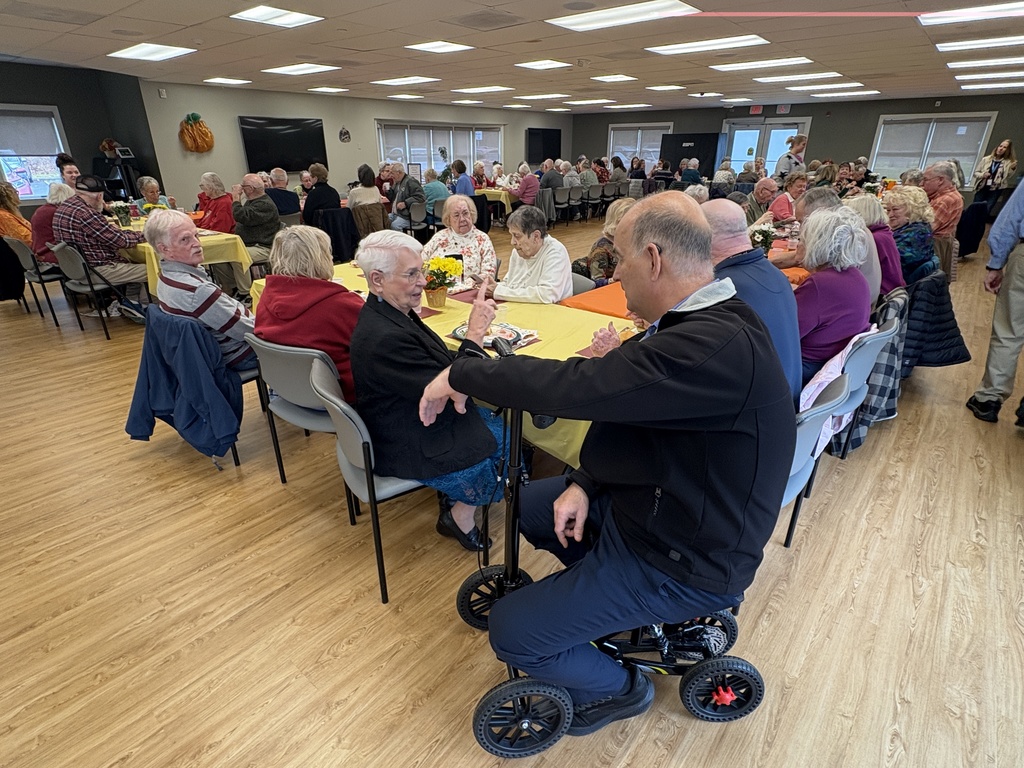 Thanksgiving at the Senior Center