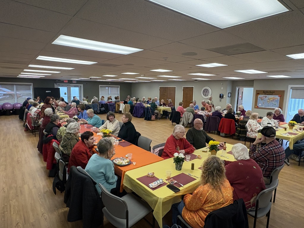 Thanksgiving at the Senior Center