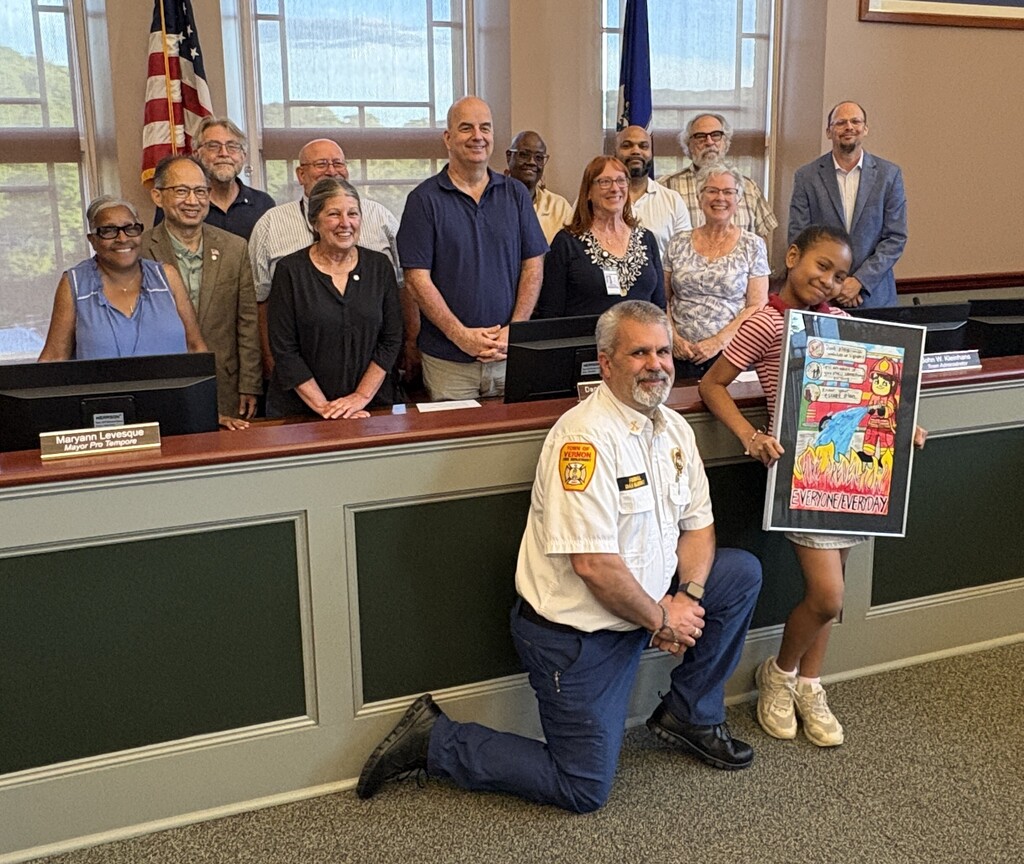 Jamie Fernandez and the town council