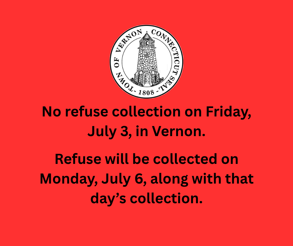 No refuse collection on Friday