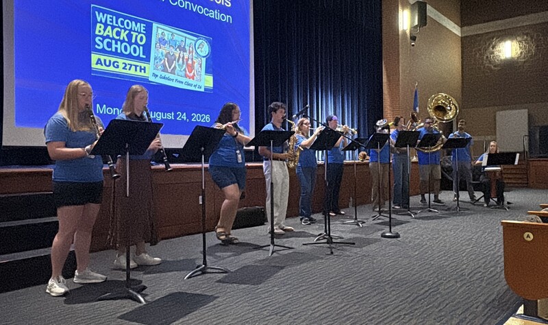 Music teachers perform