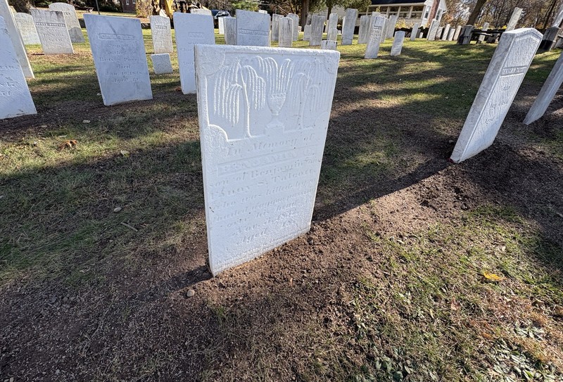 A stone that's been cleaned