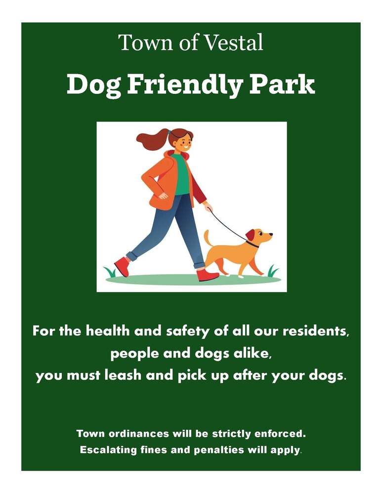 Dog in Parks Sign