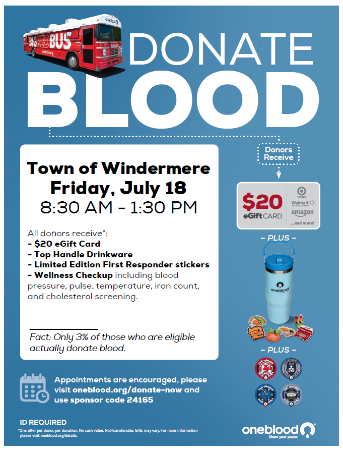 PD Blood Drive