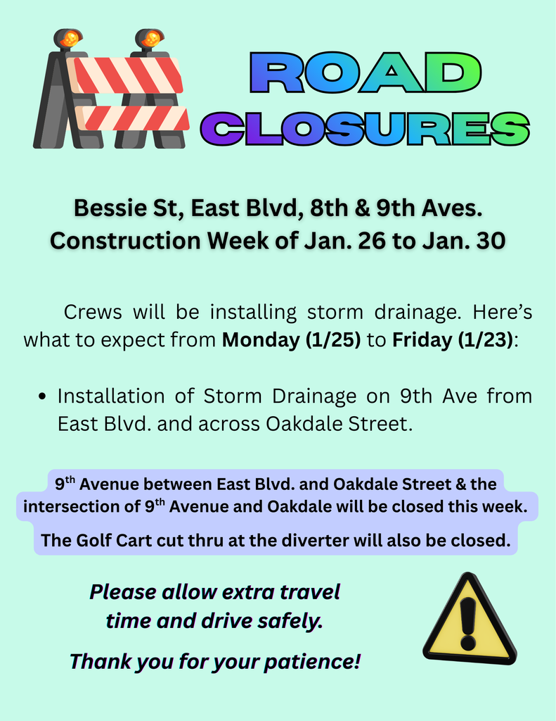Road Closures