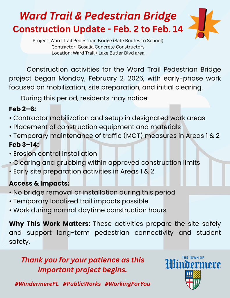 Ward Trail Notification