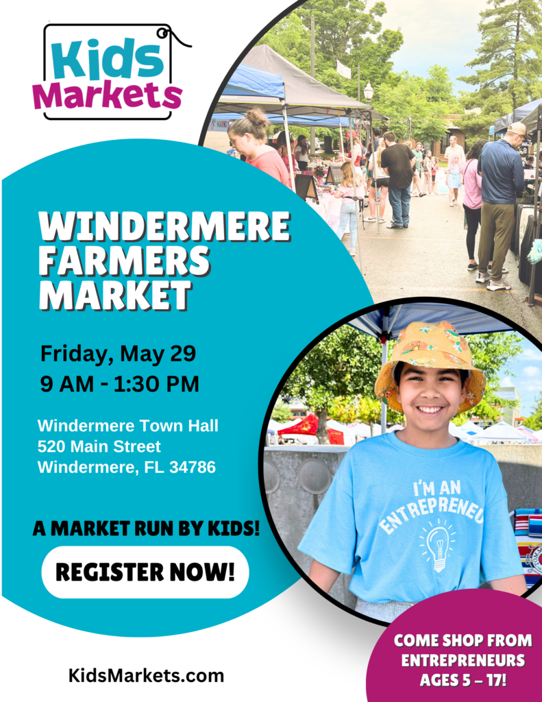 kids market flyer