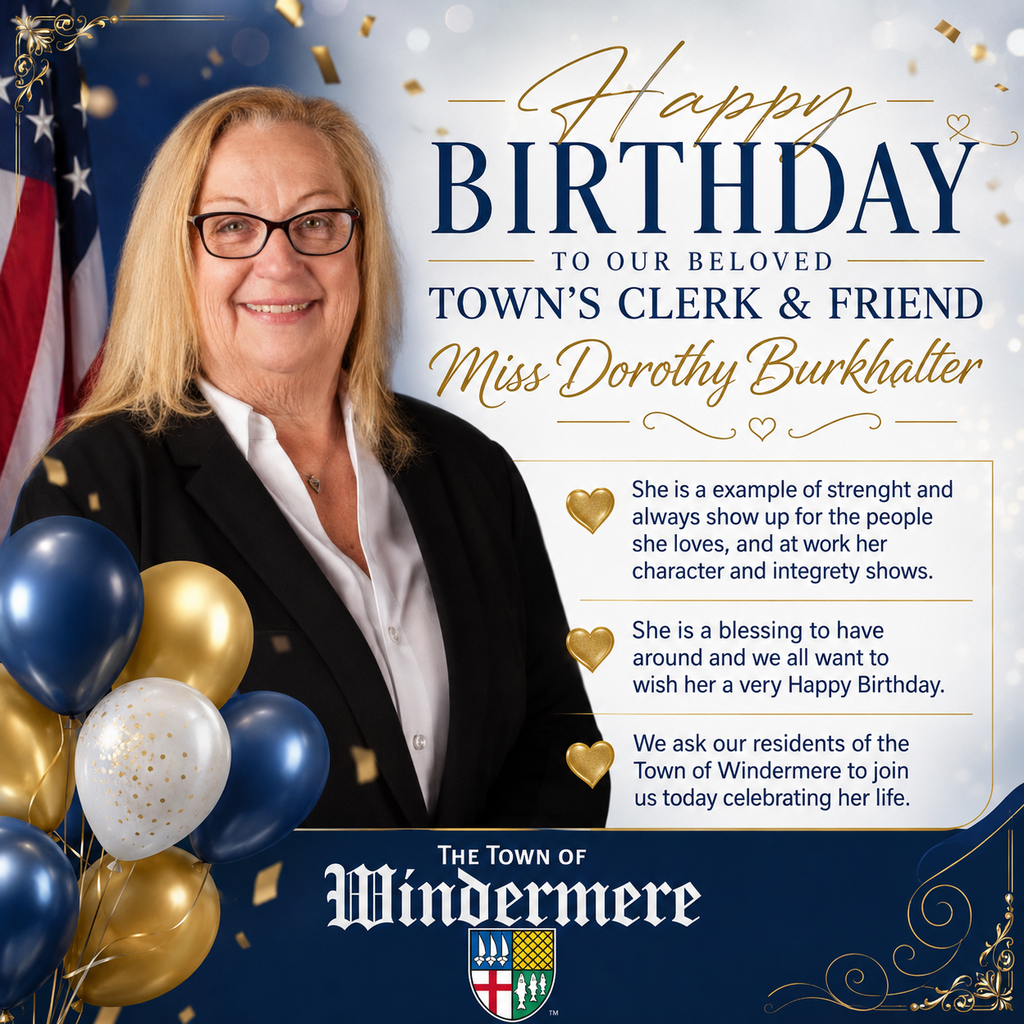 Clerk's Birthday - Dorothy Burkhalter