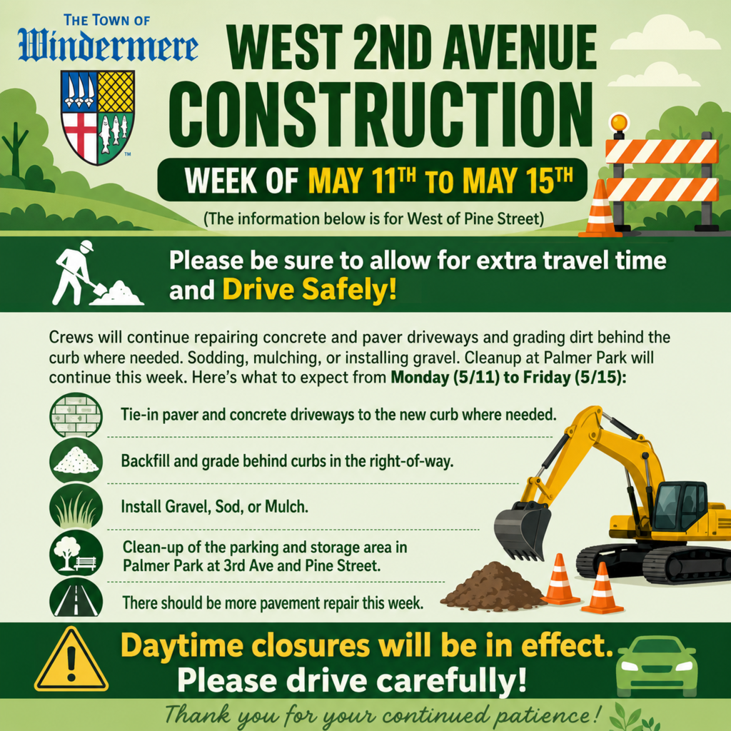 2nd Avenue traffic alert for the week of May 11 to May 15