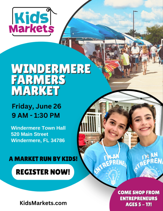 kids market flyer