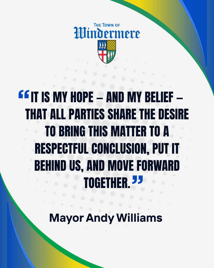 Mayor Andy Williams comments on ongoing boathouse litigation.