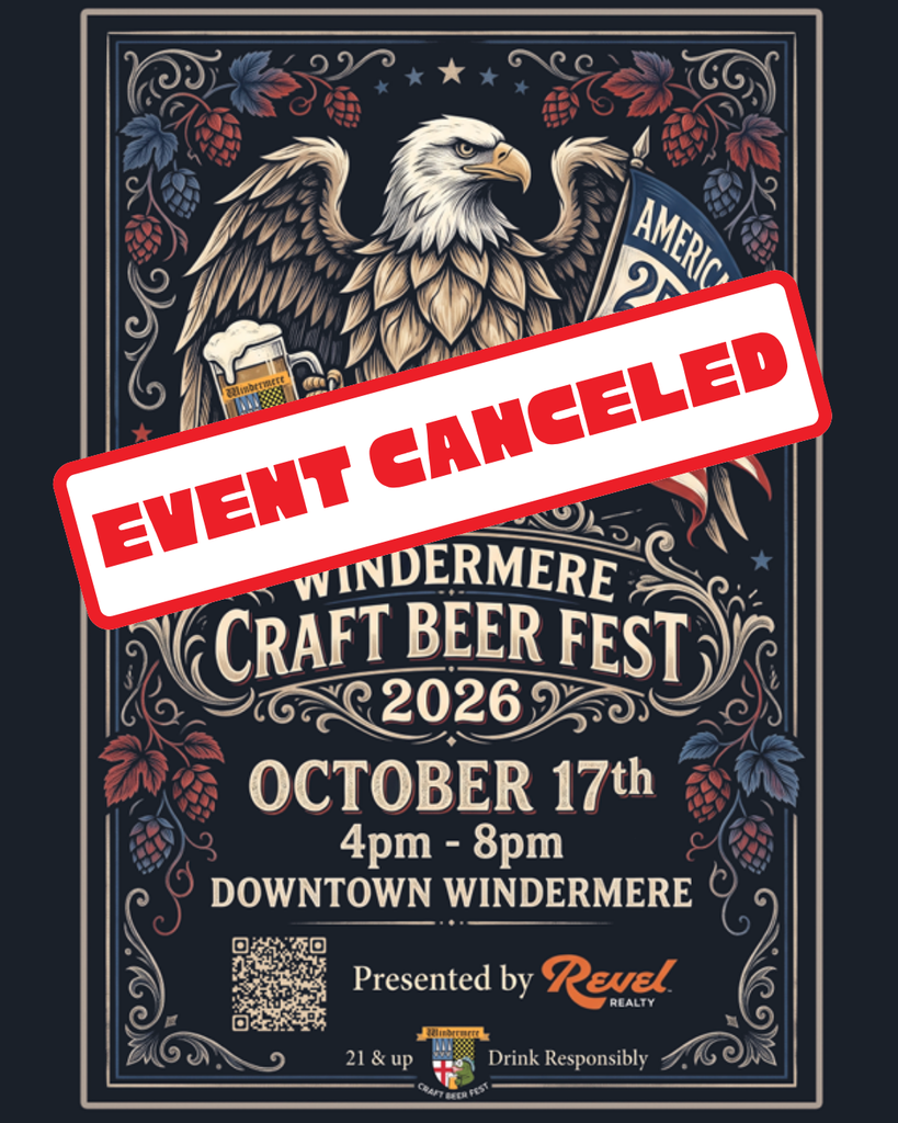 Windermere Craft Beer Fest canceled.