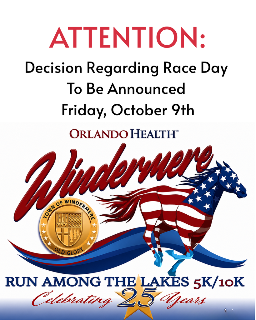 Run Among the Lakes decision coming Friday, October 9th at 11 a.m.