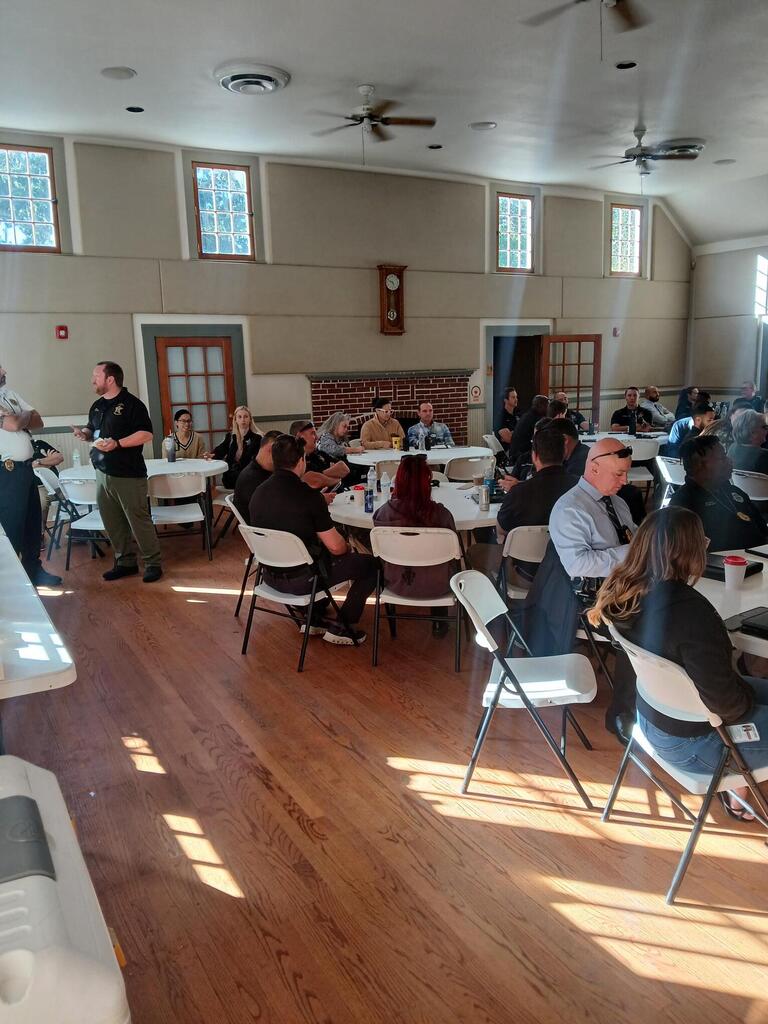 Windermere PD hosted a specialized eyewitness identification training at Town Hall.