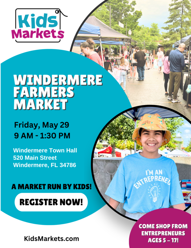 kids market flyer