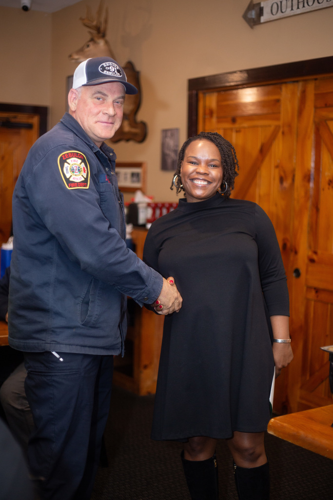 town manager and fire fighter