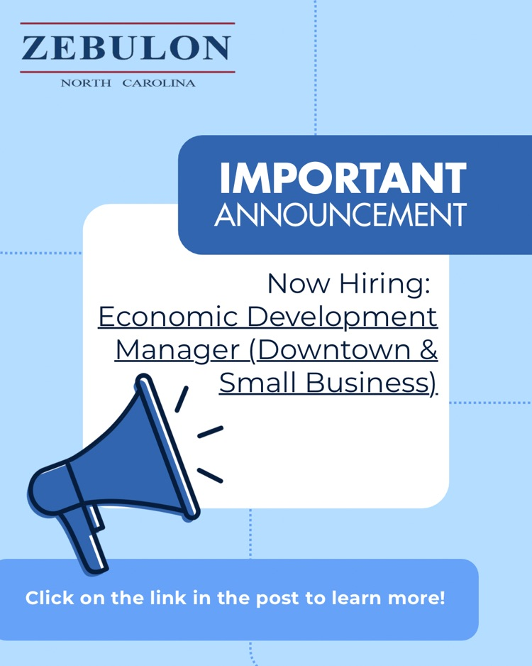 Economic Development Manager (Downtown & Small Business)