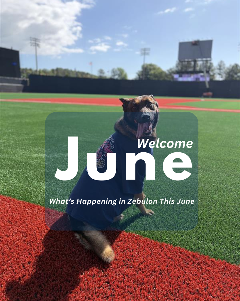 June 2026 – Town of Zebulon Events & Meetings Monday, June 1, 2026 TOZ BOC Meeting Gary attending Tuesday, June 2, 2026 Adult & Senior Bingo 11 a.m. to 12 p.m. Zebulon Community Center Free Ages 18 & up Mayor’s Youth Council Interest Meeting 6 p.m. Thursday, June 4, 2026 TOZ BOC Budget Work Session Wednesday, June 10, 2026 Bingo at the Zebulon Community Center 4 to 5 p.m. Free Thursday, June 11, 2026 Summer Wooden Door Hangers 6 to 8 p.m. Zebulon Community Center Monday, June 15, 2026 TOZ BOC Budget Meeting Tuesday, June 16, 2026 Connect Zebulon – TOZ & Chamber Event Thursday, June 18, 2026 TOZ Juneteenth Community Center Event Friday, June 19, 2026 TOZ Juneteenth Art Walk Jernigan Furniture, Downtown Zebulon Saturday, June 20, 2026 TOZ Juneteenth Celebration Nomaco Park Sunday, June 21, 2026 Whitley Park Concert Series 4 to 6 p.m. Island Vibe Folk Rock Wednesday, June 24, 2026 Back 2 School Charity Pickleball Tournament 6 to 9 p.m. Whitley Park Saturday, June 27, 2026 Battle of the Badges Dodgeball Showdown Zebulon Police Department vs. Wendell Police Department 7 to 9 p.m. Wendell Community Center 601 W. Third Street Free admission Food trucks on-site Event proceeds benefit charity