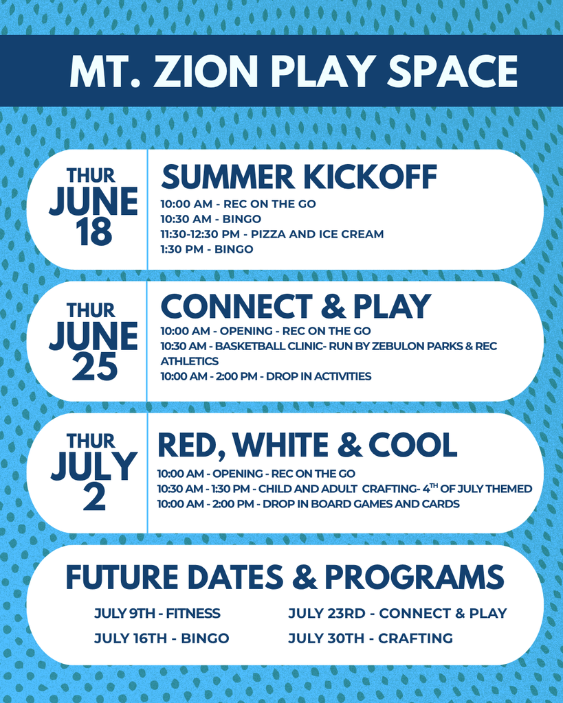 mt zion place space