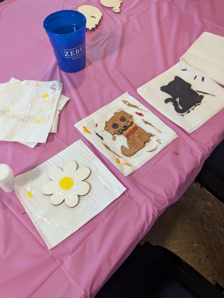 Daisey, dog, and cat wooden craft paintings