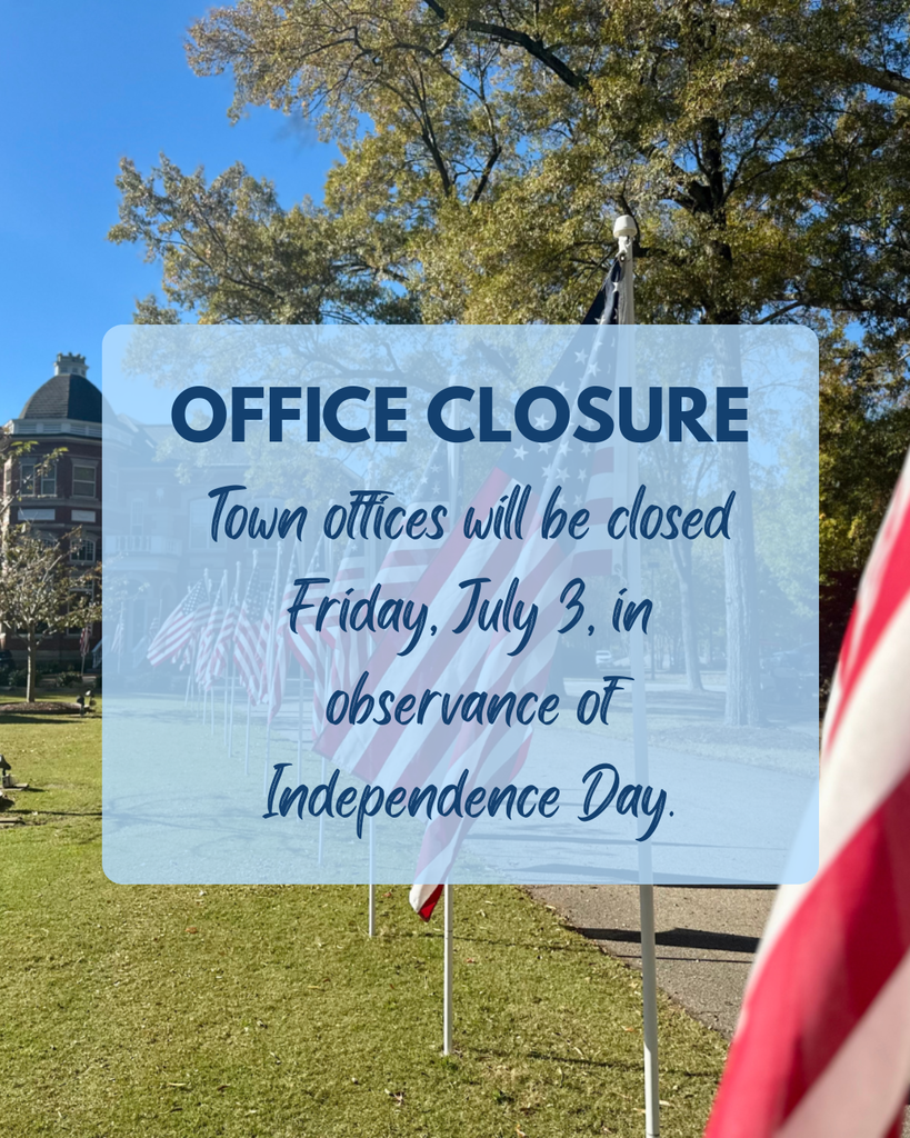 Town of Zebulon offices and facilities will be closed Friday, July 3, in observance of the Independence Day holiday. ♻️ Trash collection will take place on Friday as scheduled. Please place your carts out Thursday evening for pickup. Recycling will remain on its normal schedule for the week of June 29. We recognize the printed collection calendar incorrectly listed trash pickup for July 4 and apologize for any confusion. Thank you for your patience and understanding, and we wish everyone a safe and happy Fourth of July.