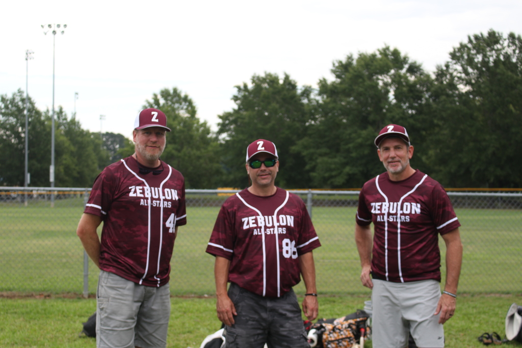 Three baseball coaches