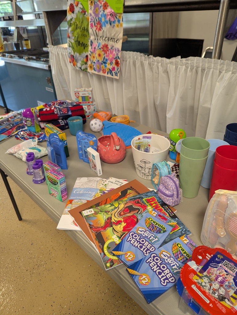 Bingo prizes.