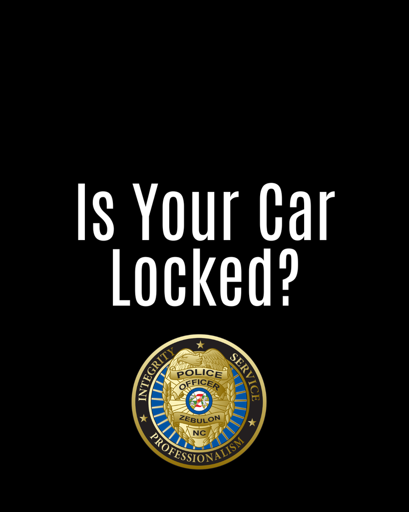 is your car locked?