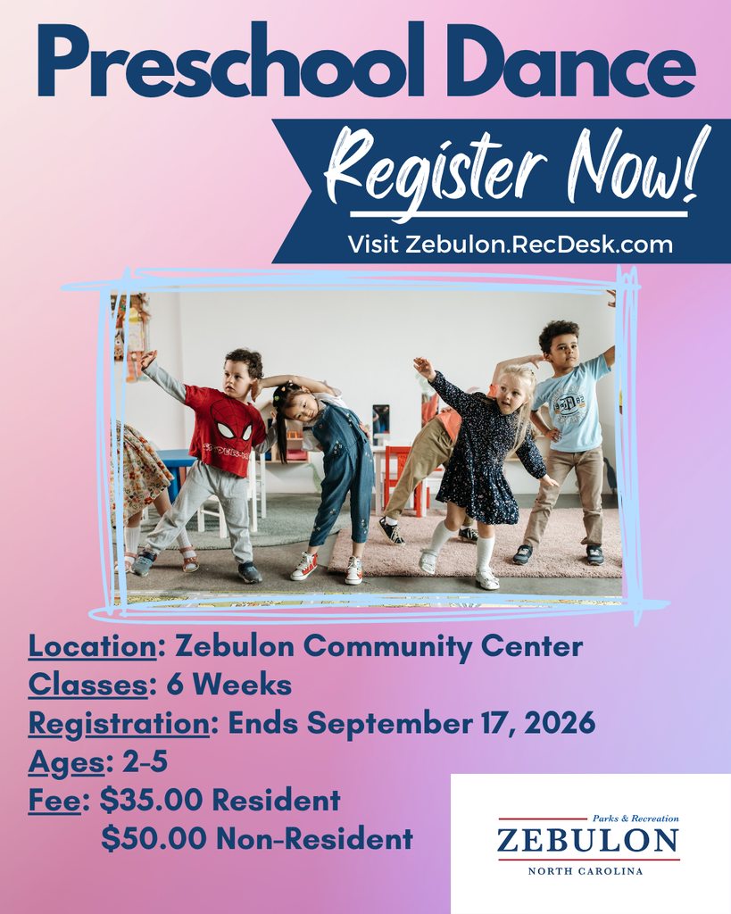 preschool dance flyer