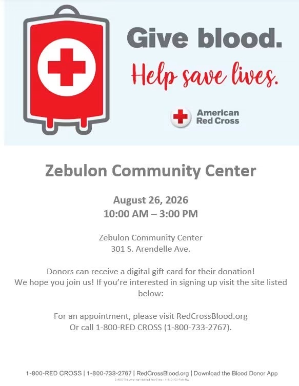 give blood flyer