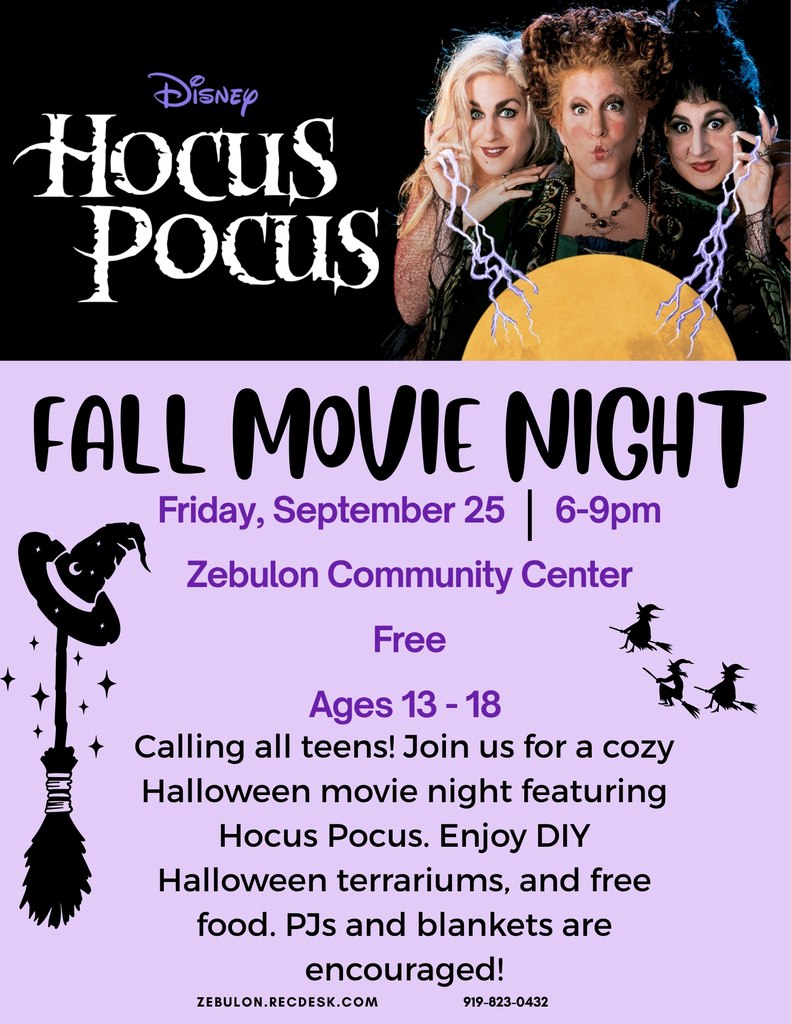 teen movie night at the community center