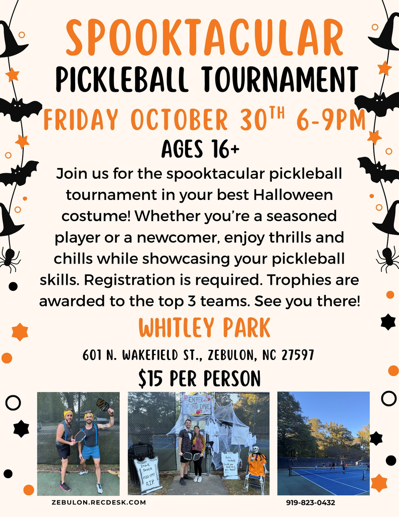 Pickleball tournament- Spooktacular