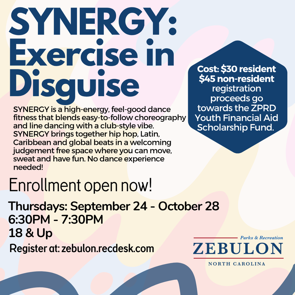 SYNERGY class dates and registration