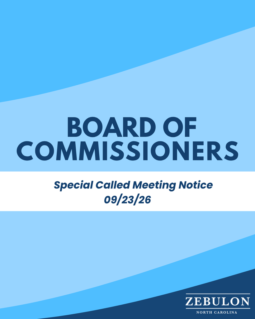 special called meeting notice sept 23