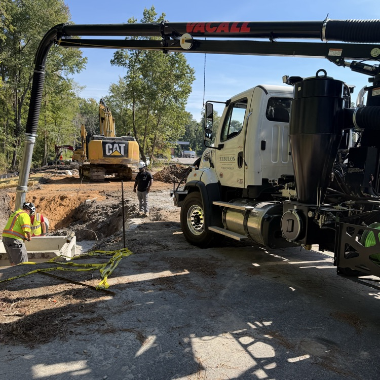 truck and pipe 