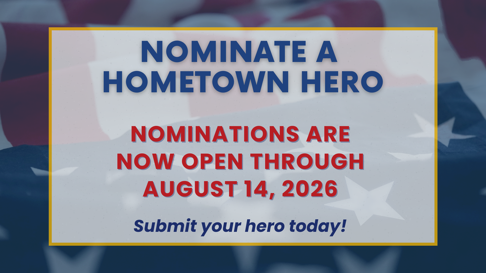 Nominate A Hometown Hero