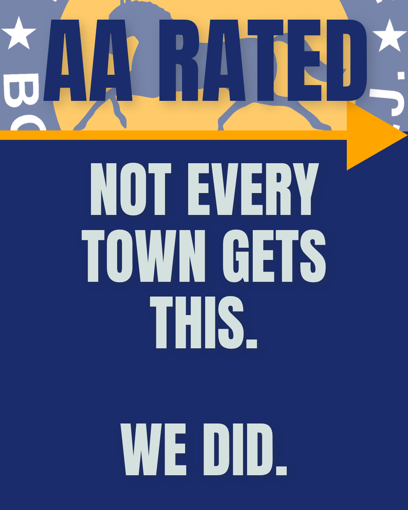 AA Rated: Not Every Town Gets This. We Did.