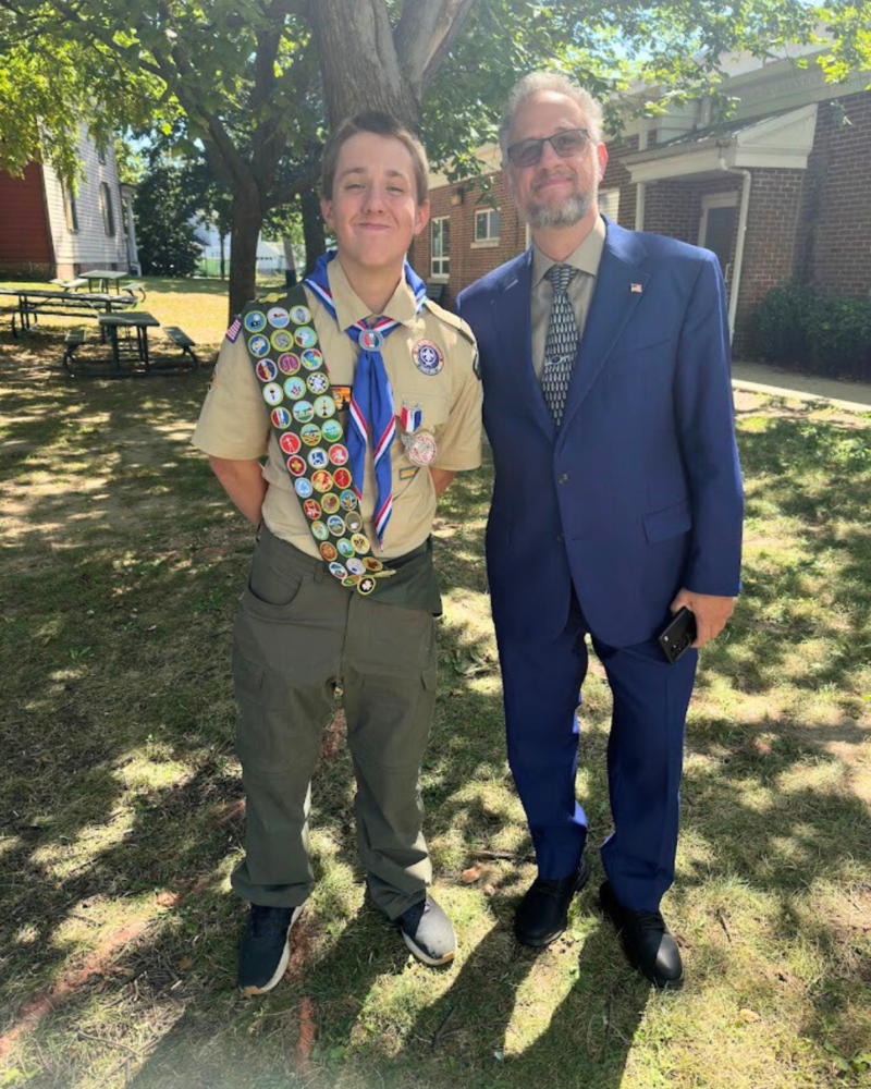 Honoring Eagle Scout Sam Williams