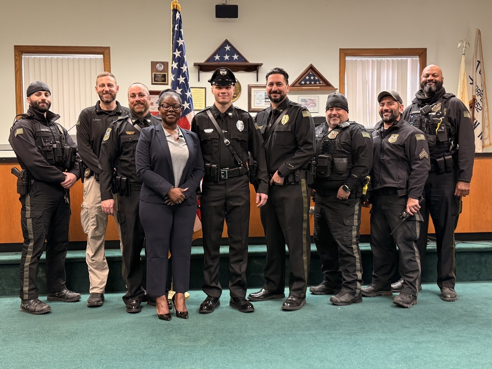 We proudly welcome Owen J. Pogorzelski, a recent police academy graduate, as he joins the Bordentown Township Police Department as a full-time Police Officer