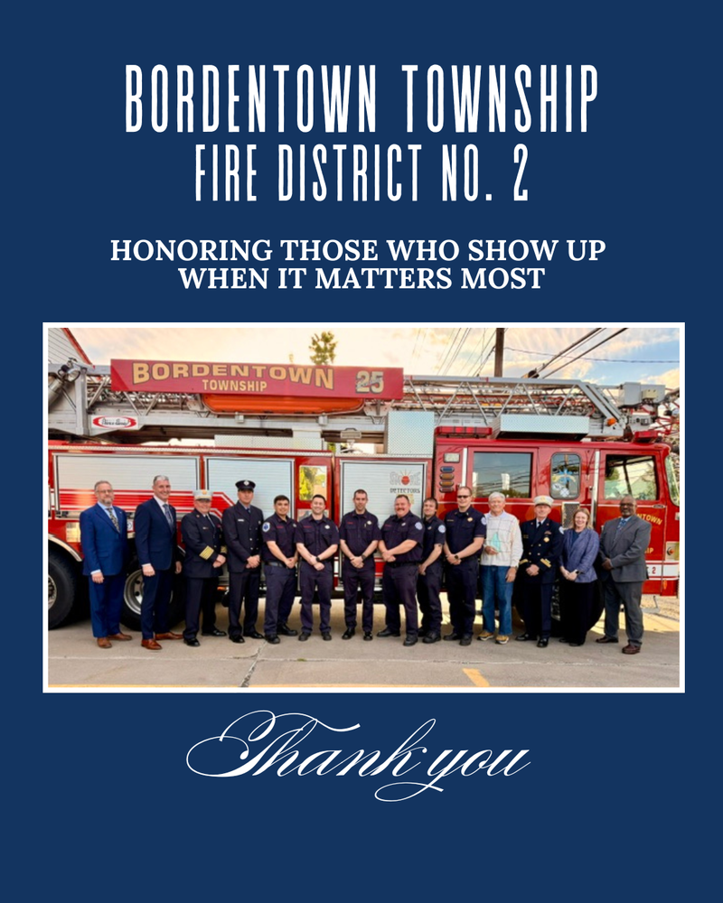 Bordentown Township Fire District No. 2 Awards Ceremony
