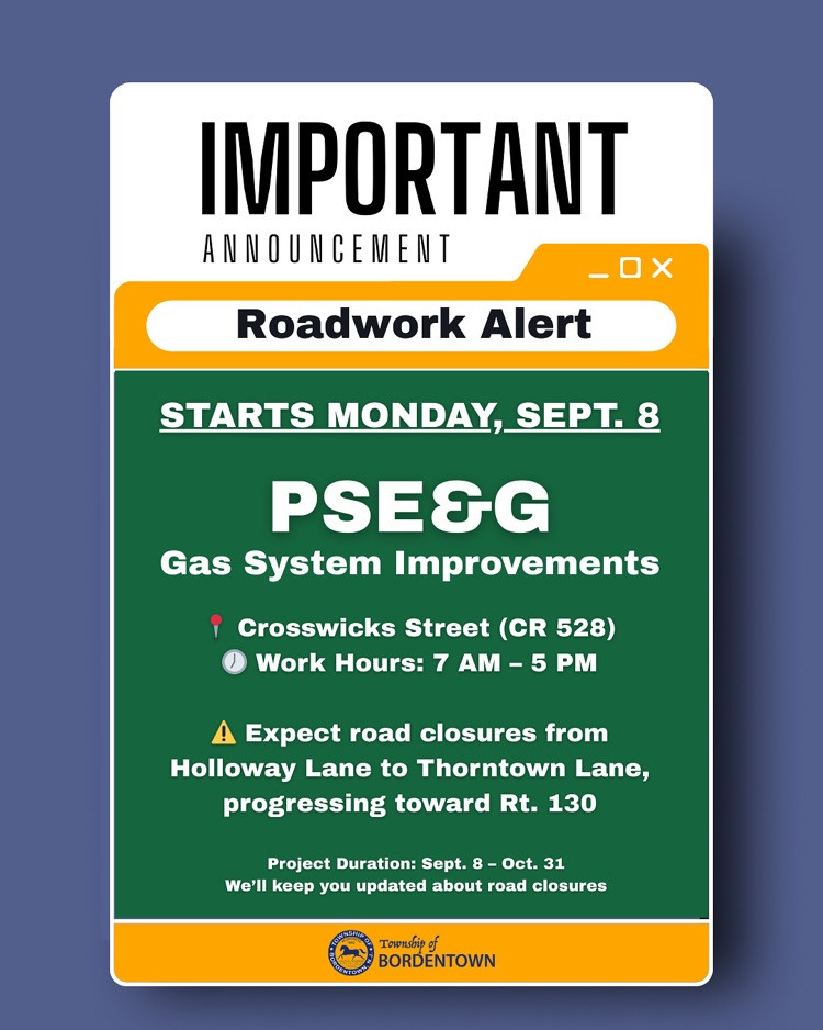 Roadwork Alert