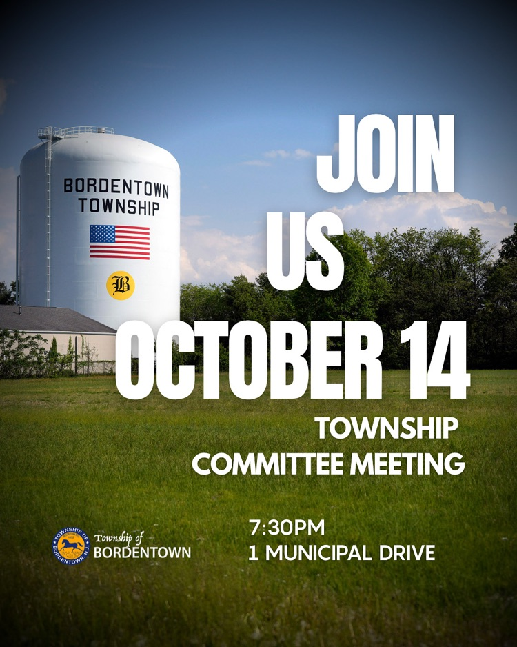 Township Committee Meeting on 10/14