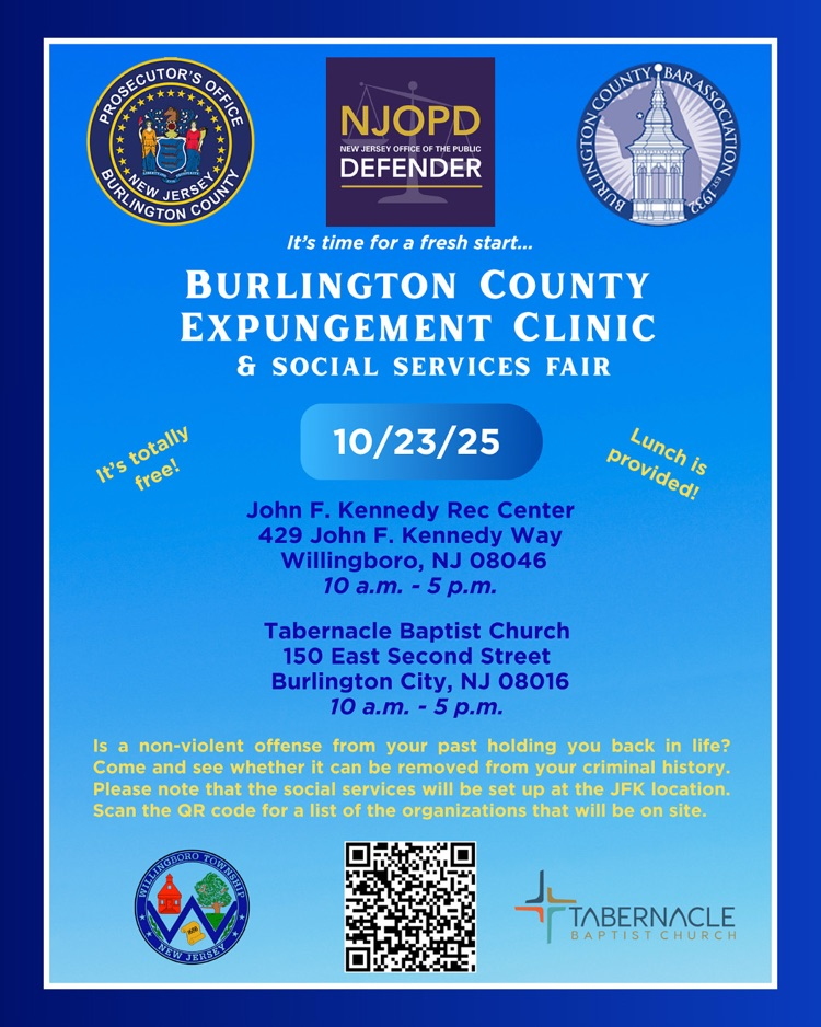Burlington County Expungement Clinic