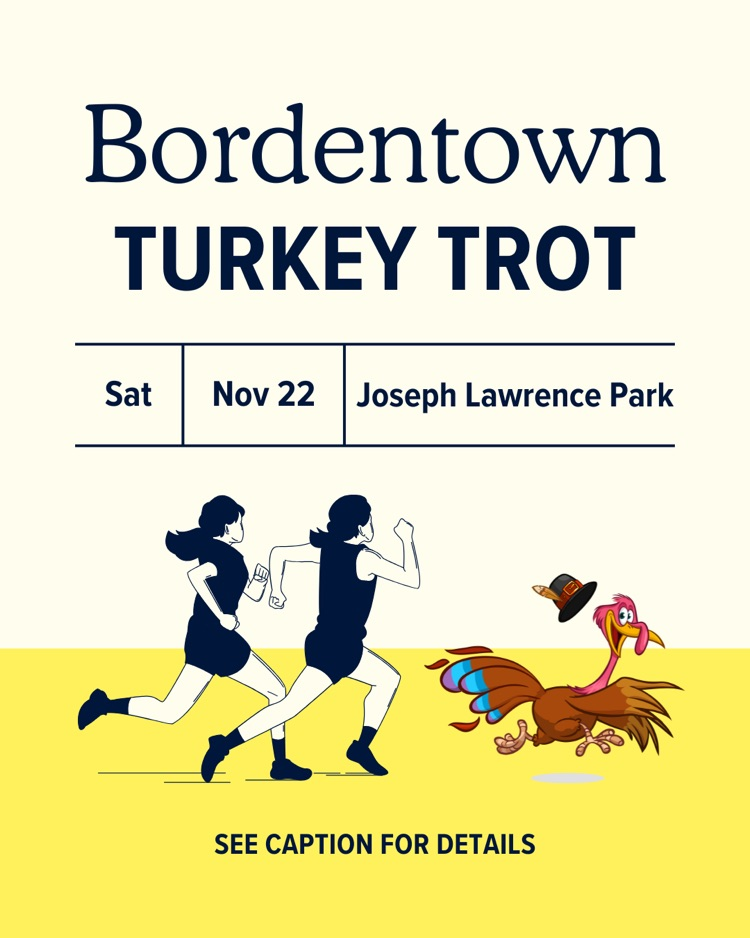 Bordentown Turkey Trot on 11/22