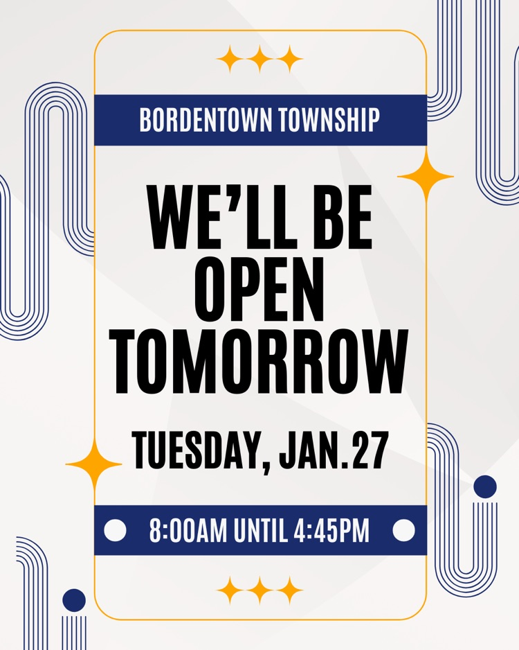 Offices will Reopen Tomorrow, Tuesday, 1/27